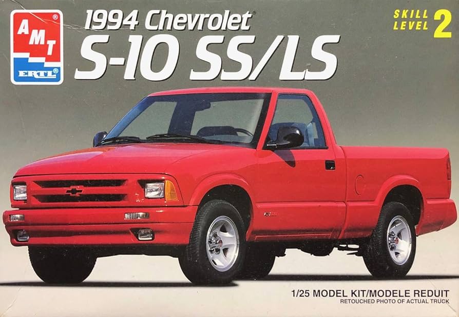 amt 1/25 1996 chevy s-10 ls スポーツサイド Buy AMT 1996 Chevrolet S-10 LS Sportside Pick Up Truck